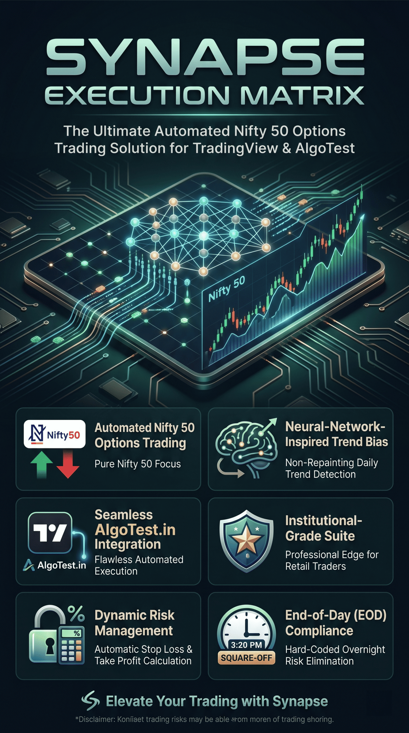 Synapse Execution Matrix: Nifty 50 Automated Trading Suite