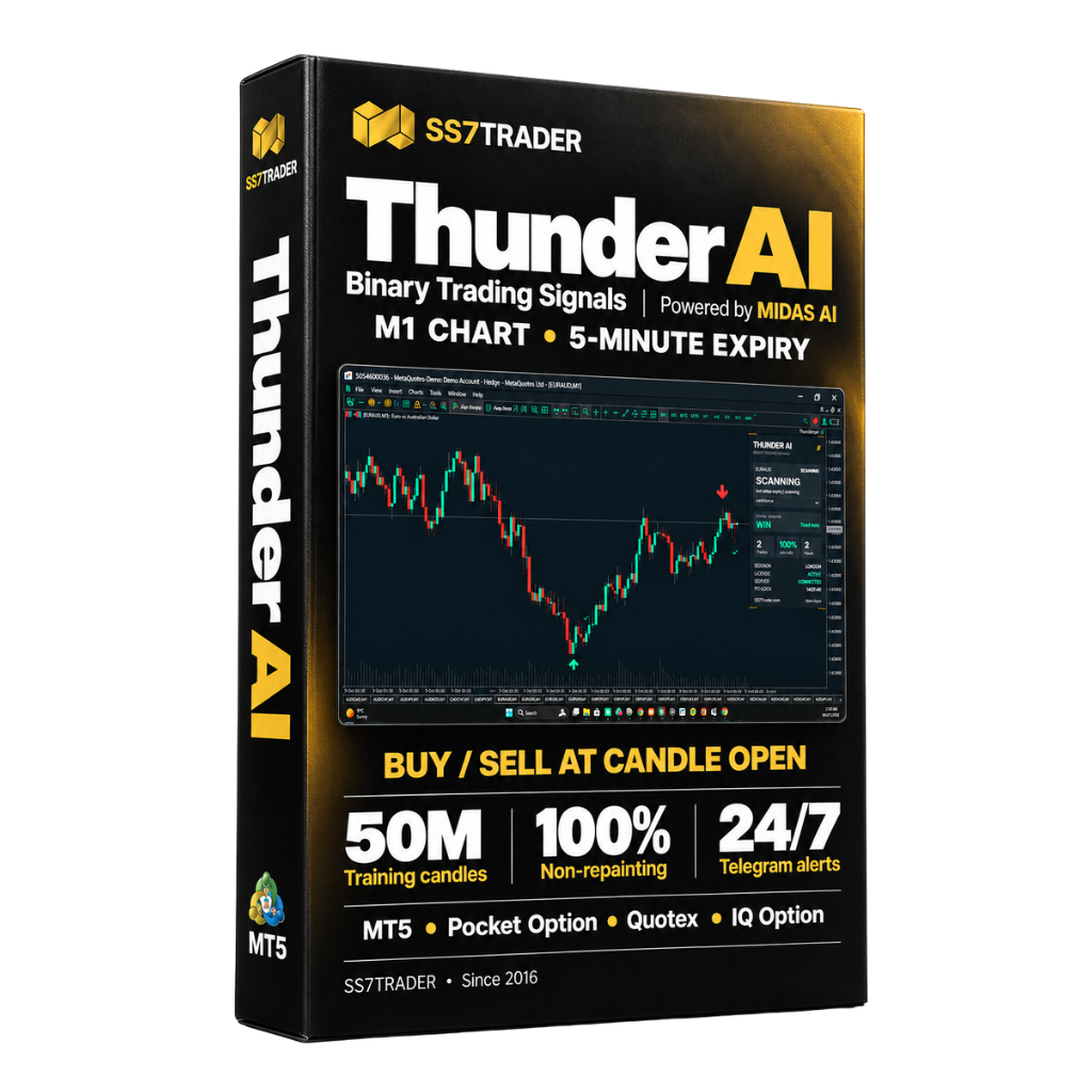 Thunder AI Binary Indicator Powered By Midas Ai