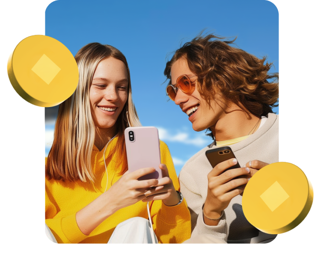 Artwork from the Binance affiliate program