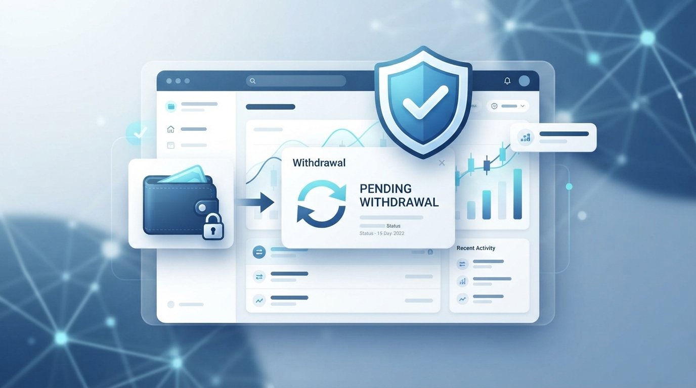Pocket Option Withdrawal Pending Issue and Fixes 2026 secure withdrawal guide illustration