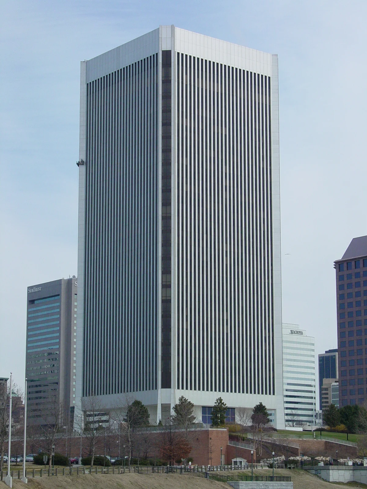 Federal Reserve Bank of Richmond building in Virginia, photographed in March 2003
